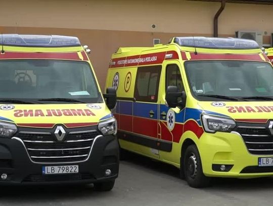 Nowe karetki dla bialskiego Pogotowia