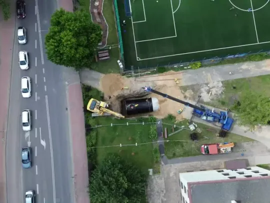 Nowe zbiorniki retencyjne w Siedlcach