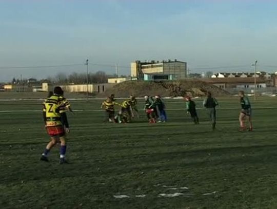 Noworoczny trening rugbistów