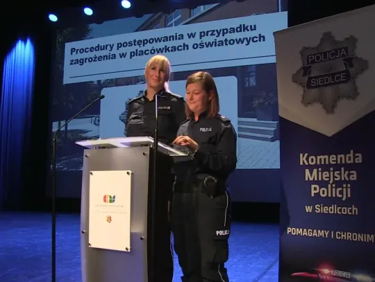 O bezpieczeństwie w siedleckich szkołach