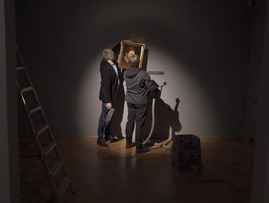 Odsłonięcie obrazu Diego Velazqueza w Muzeum Diecezjalnym w Siedlcach