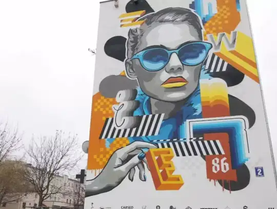 Odsłonięto nowy mural w Siedlcach