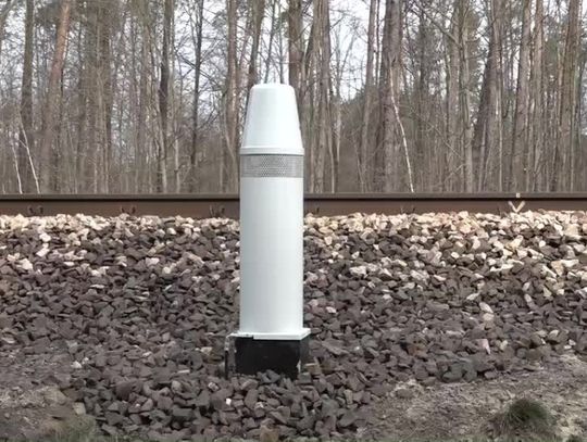 „Odstraszacze” dla zwierzyny w pobliżu torów kolejowych