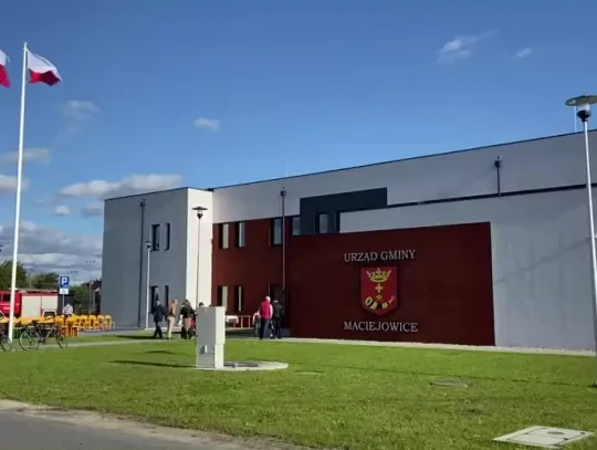 Otwarcie nowego budynku Urzędu Gminy w Maciejowicach