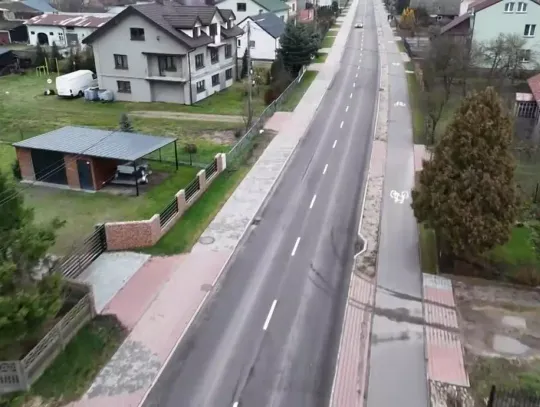Otwarto wyremontowany odcinek w Przyworach Dużych