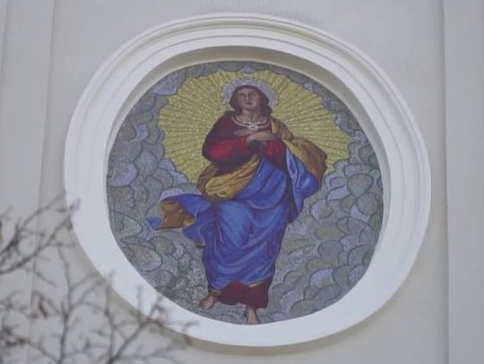 Piękna mozaika zwieńczeniem remontu bialskiego klasztoru