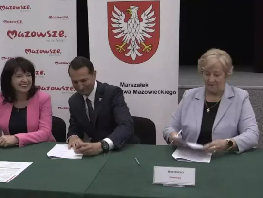 Podpisanie umów w Mordach