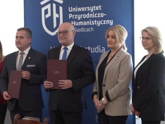 Podpisanie umowy pomiędzy UPH a gm. Zbuczyn