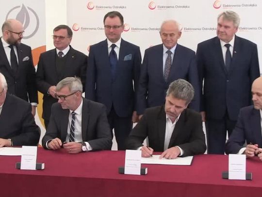 Podpisanie umowy w Ostrołęce