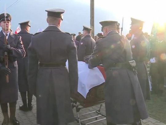 Pogrzeb chorążego Antoniego Dołęgi