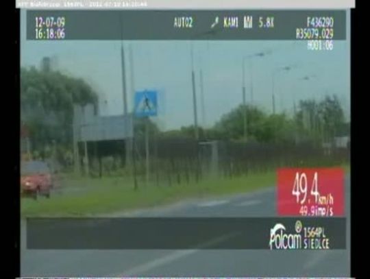 Ponad 100 km/h przez miasto