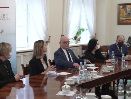 Porozumienie o współpracy UPH i I LO w Węgrowie