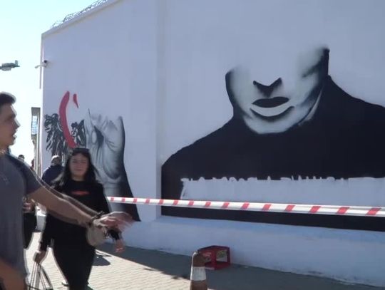 Powstaje mural z okazji 40 rocznicy wprowadzenia stanu wojennego