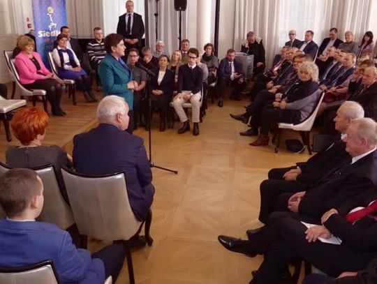   Premier Beata Szydło w Siedlcach