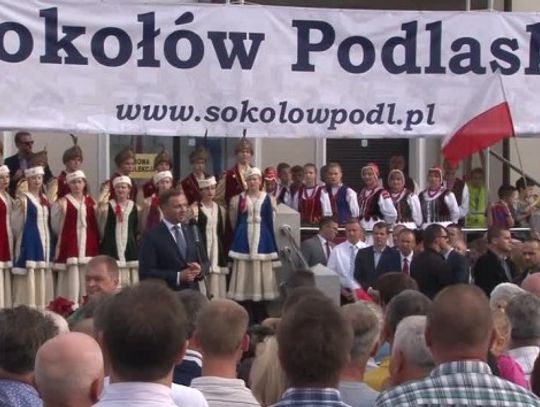 Prezydent Andrzej Duda w Sokołowie Podlaskim