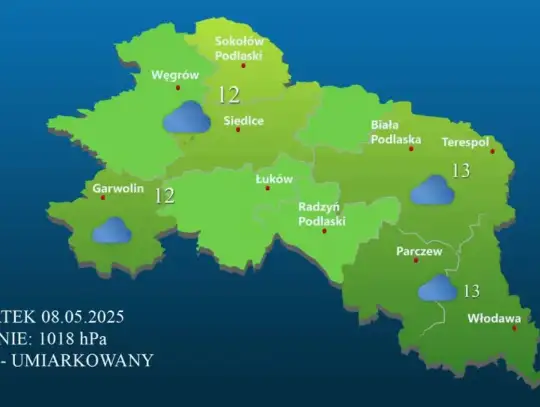 Prognoza Pogoda - 7 maja