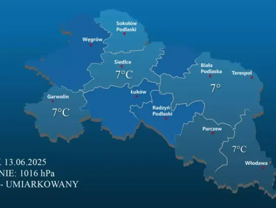 Prognoza Pogody - 13 czerwca