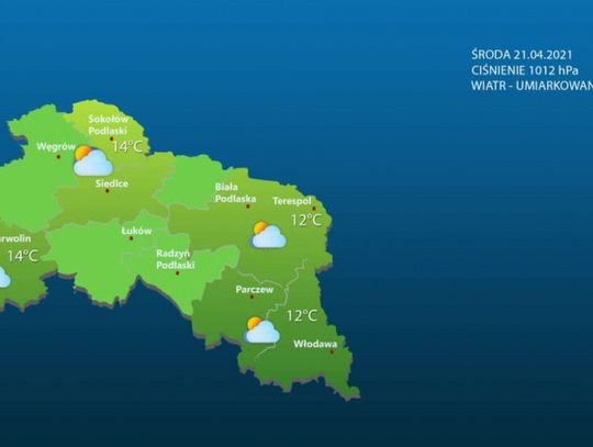 Prognoza Pogody - 19 kwietnia