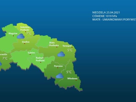 Prognoza Pogody - 23 kwietnia