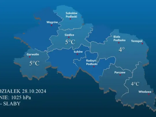 Prognoza Pogody 28 października