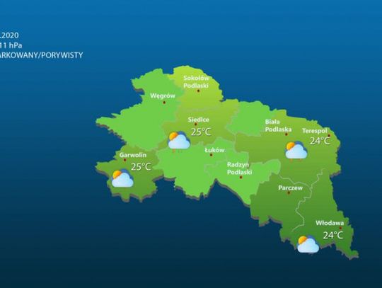 Prognoza Pogody - 29 Czerwca 2020