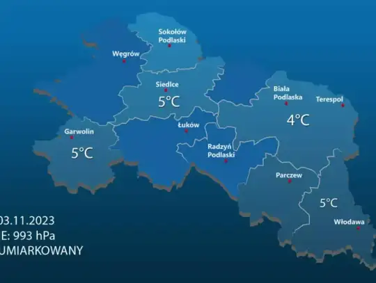 Prognoza Pogody - 3 listopada