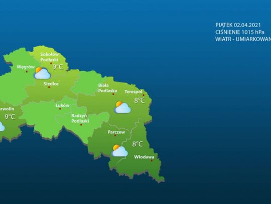 Prognoza pogody 31 marca