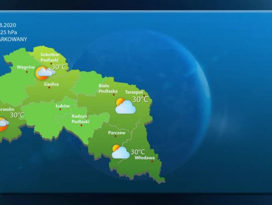 Prognoza Pogody - 7 Sierpnia 2020