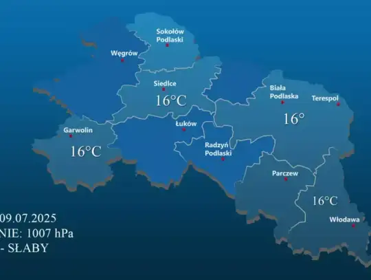 Prognoza Pogody - 9 lipca