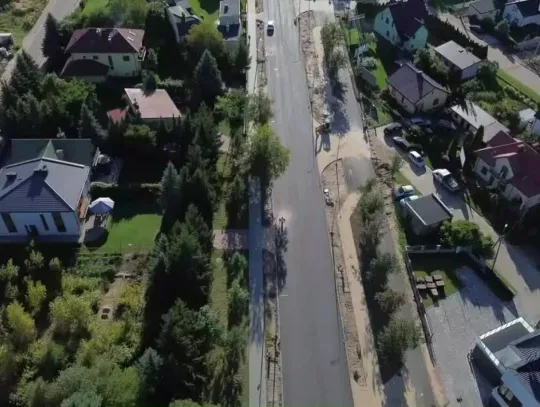 Przebudowa ul. Partyzantów w Siedlcach na ostatniej prostej