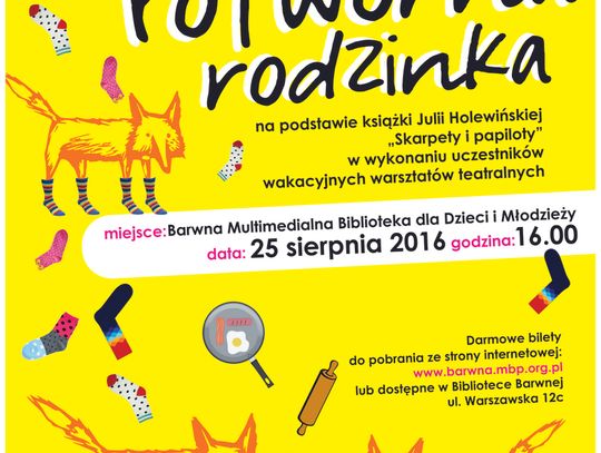 Przedstawienie "Potworna rodzinka"