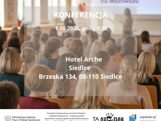 Regionalna konferencja projektu Akademia Wsparcia w województwie mazowieckim