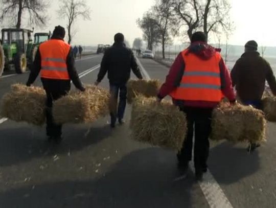 Rolnicy znów zablokowali krajową dwójkę