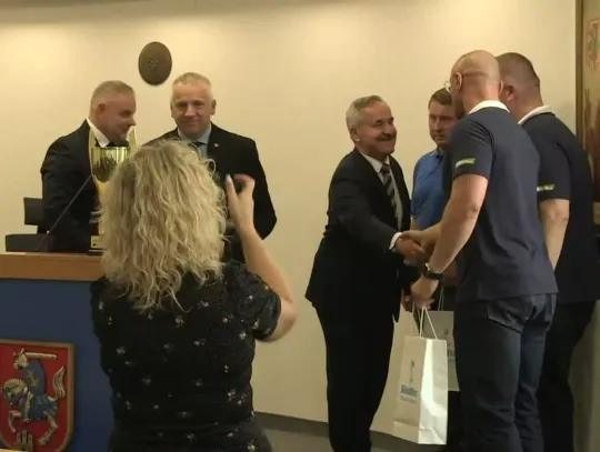 Rugbiści w Urzędzie Miasta Siedlce