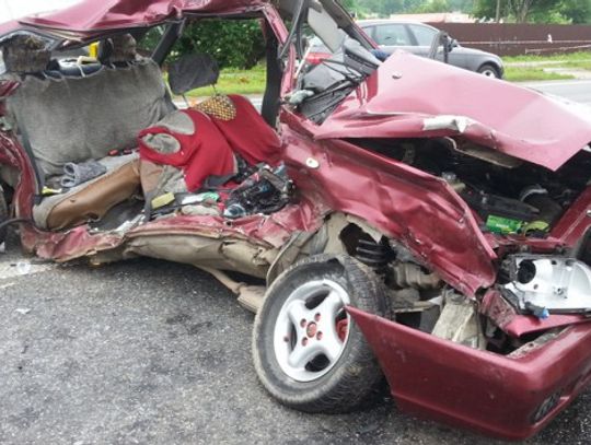 Śmiertelny wypadek na drodze krajowej 2 w Broszkowie