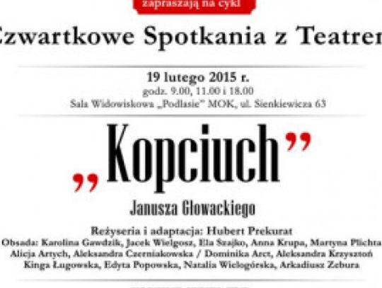 Spektakl KOPCIUCH w wykonaniu Teatru FANUM