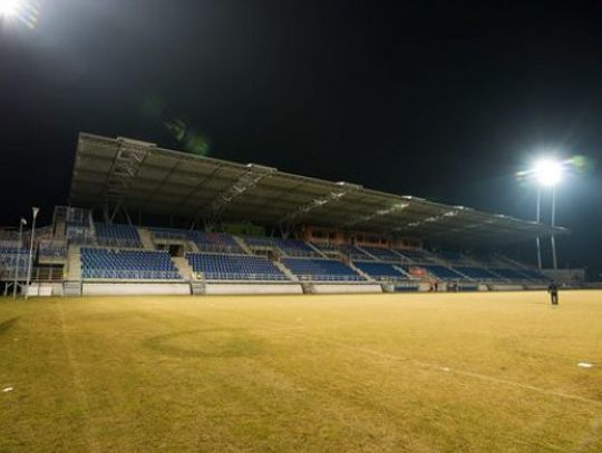 Stadion oświetlony