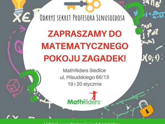 Tajne szyfry, kody i matematyczne zagadki czekają na dzieci