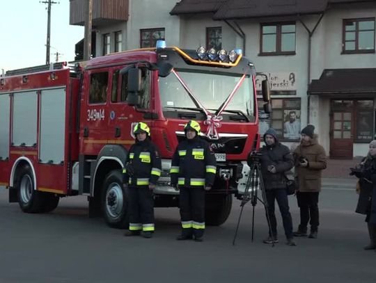 Tak wygląda nowy wóz piszczackich strażaków