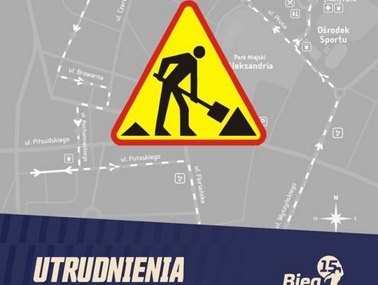 Utrudnienia w ruchu drogowym w związku z organizacją Biegu Siedleckiego Jacka