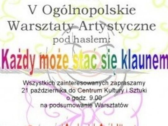 V Ogólnopolskie Warsztaty Artystyczne 