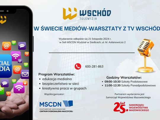 W świecie mediów - warsztaty z TV Wschód