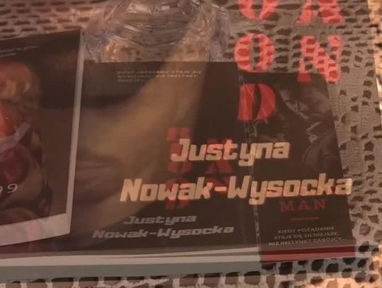 Wieczór autorski z Justyną Nowak-Wysocką