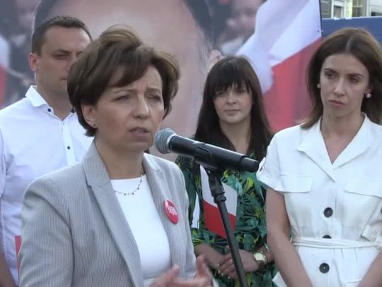 Wizyta Minister RPiPS w Mińsku Mazowieckim