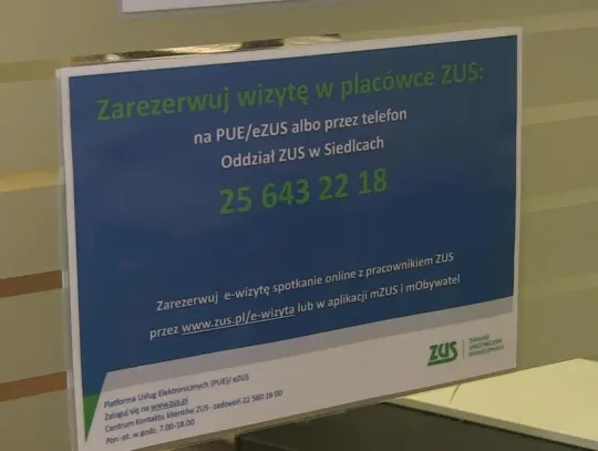 Wizyta w ZUS-ie