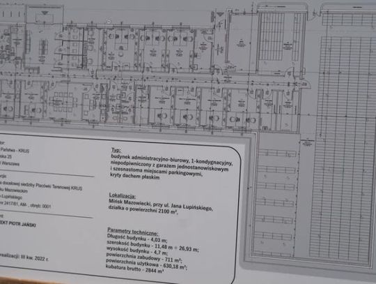 Wmurowanie Aktu Erekcyjnego pod budowę nowej Placówki Terenowej KRUS w Mińsku Mazowieckim