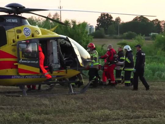 Wypadek motolotni w Leśnej Podlaskiej