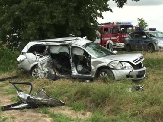 Wypadek śmiertelny w Dąbrówce Ług