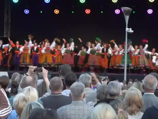 Występ Mazowsza na 25. rocznicę wizyty Jana Pawła II w Siedlcach