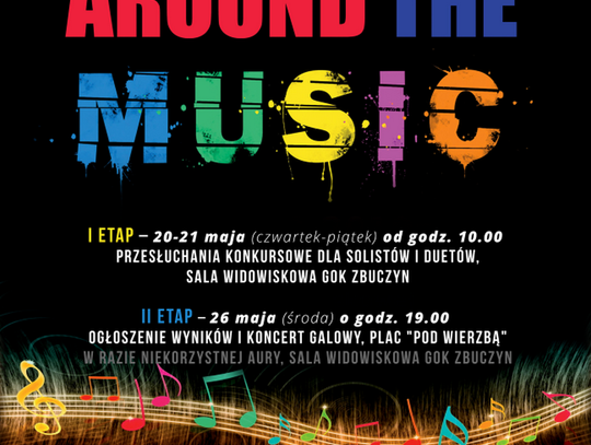 X Jubileuszowy Powiatowy Konkurs Piosenki Anglojęzycznej AROUND THE MUSIC 2021